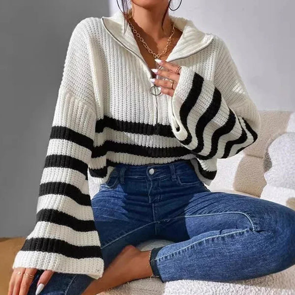 Violetta Fermuarlı Üst