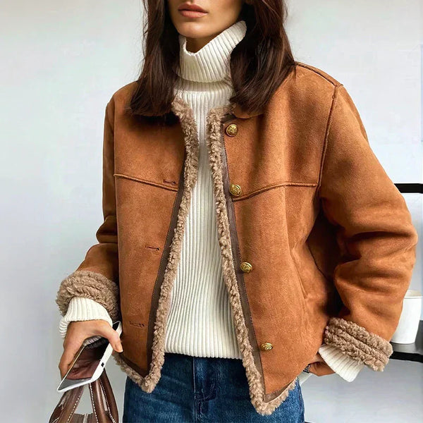 Rosalie Shearling Düğmeli Ceket
